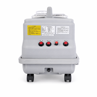 Machine de nettoyage de tissus d'ameublement à extraction puissante 1200W, réservoirs 8L, 100% vapeur, usage commercial, garantie 1 an, pour le nettoyage des canapés de café