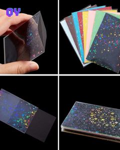 Fundas de PVC con patrón de corazón holográfico, esquinas cuadradas, resistentes al agua, para entretenimiento en juegos de mesa - Product Image 2