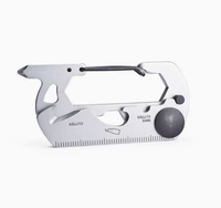 Porte-clés décapsuleur multi-outils personnalisé avec logo, cadeau promotionnel pour la publicité, équipement de camping en plein air