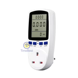 Soket Daya Meteran Rumah 240V Steker Listrik Timer