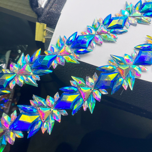 Accesorios de disfraces de carnavales caribeños, cinta de fijación en caliente para recortar con hierro, cinta de diamantes de imitación para la celebración del Festival <span class=keywords><strong>Mas</strong></span> Seasons - Product Image 3