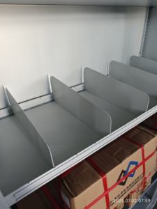 خزانة تخزين فولاذية مخصصة من المصنع، خزانة ملفات معدنية بدون باب، أثاث مكتبي للمدارس والمساكن الجامعية والمستشفيات - Product Image 6