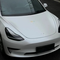 Rouleau de film de stratification auto-adhésif blanc cristal brillant Vinilo PET PPF Auto Foil Car Body Wrapping Folie Pegatinas Coating