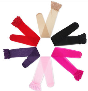 Bas Jarretière <span class=keywords><strong>Femme</strong></span> en Soie avec Silicone <span class=keywords><strong>Antidérapant</strong></span>, Haut en Dentelle Sexy pour Femmes - Product Image 2