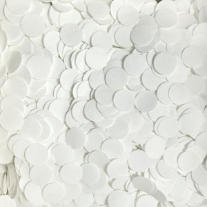 Filtre de pomme de douche en coton 68 mm, plastique blanc, filtration d'eau en 1 étape, installation facile - Product Image 2