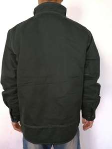 Mens Woven Cotton Winter Windproof Duck Canvas Sand Washed <strong>Chore</strong> <strong>Jacket</strong> Quilted Men's Canvas <strong>Jacket</strong> - Product Image 2