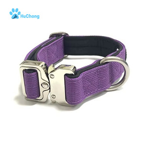 <span class=keywords><strong>Collar</strong></span> Táctico para Perro de Nailon y Neopreno, con Hebilla de Metal Plateado Resistente y Ajustable de <span class=keywords><strong>1</strong></span> Pulgada - Product Image 1