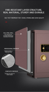 Hộp An Toàn Lớn Chống Cháy Bán Sỉ Từ Nhà Máy Két An Toàn Vân Tay Dữ Liệu Và Tài Sản An Toàn Thông Minh Cho Gia Đình Văn Phòng - Product Image 4