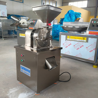 Machine à moudre les céréales industrielle en acier inoxydable, moulin à farine pour le maïs, le blé, le riz, le soja et le traitement de plusieurs grains