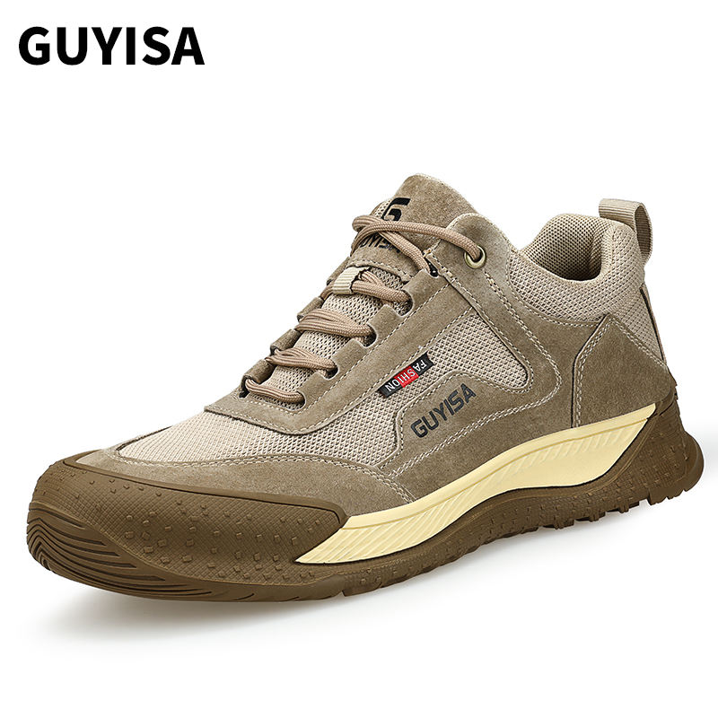 GUYISA Safety Shoes Popular Steel Toe Sneakers for All