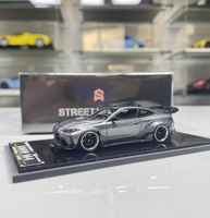 Modèle de voiture de collection M4 G82 Widebody 1:64 en alliage haut de gamme, réaliste et personnalisé, ornement de luxe, cadeau