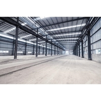 Galvanizado vigas de techo almacén de material de construcción de estructura de acero de Marco
