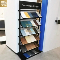 Quelle Fabrik Natur Quarz Granit Stein Probe Schiefer Fliesen Display Rack Keramik fliesen Display Stand für Fliesen Lagerung Display