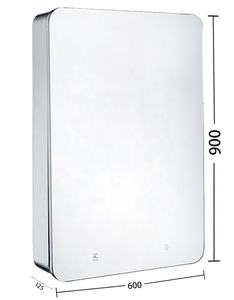 Armoire à miroir intelligente multifonctionnelle, de bureau ou de salle de bains, placard personnalisable - Product Image 5