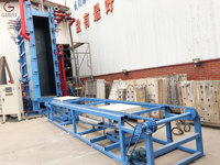 Machine de moulage de blocs EPS verticaux haute densité, structure compacte et peu encombrante pour la production de blocs d'isolation en polystyrène