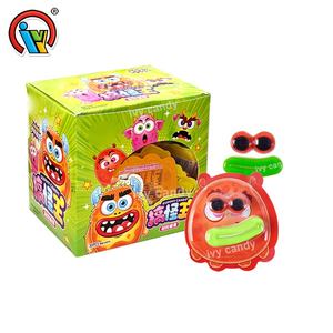 Etiqueta privada personalizada Monster Mouth Eyeballs en forma de corazón Jelly Gummy Sweets Kids <span class=keywords><strong>Candy</strong></span> - Product Image 4