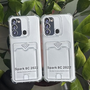 Cubierta trasera transparente a prueba de golpes de TPU con ranura para tarjeta Funda para teléfono móvil para Xiaomi <span class=keywords><strong>Redmi</strong></span> 14C - Product Image 6