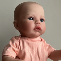 Muñeca Bebé Reborn Realista de 49 cm con Ropa, Juguete de Recién Nacido para Niños, Regalos, Accesorios para Juegos de Imitación