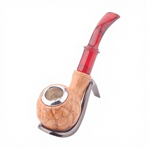 Pipa de Tabaco Moderna con Acabado de Resina Lacada, Pipa para Fumar con Filtro, Venta al Por Mayor de Fábrica - Product Image 3