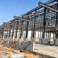 Bâtiment d'atelier à structure en acier multi-voûtes avec panneaux muraux transparents réfléchissant la conception d'isolation de toiture