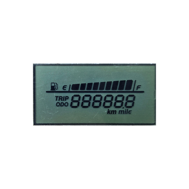 7 Segment LCD Display Digital Speedometer LCD Screen Segment LCD Manufacturer for Honda Pcx Speedometer, Odometer, Click 125