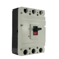 OEM HM30-630S 630A Disjoncteur à boîtier moulé 4 pôles 400-690V 35kA 50kA avec étiquette LINE LOAD pour panneau d'entrée principal de bâtiment commercial