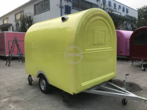 Remolque de Comida Móvil para Hot Dogs y Pizza 2026, Carrito de Comida Móvil para Venta de Aperitivos Callejeros, Camión de Comida con Helados en Venta - Product Image 4