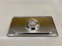 Bac Gastronorme en Acier Inoxydable 201/304 1/3 avec Couvercle Anti-Emmêlement Perforé Style Européen pour Usage Commercial (NSF/FDA) JJD