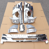 Pour Isuzu camion pièces de rechange Kits de carrosserie chromés camion phare roue sourcil chromé gril miroir couverture pour Isuzu NPR 700P