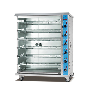 Four à gaz et électrique commercial entièrement noir encastrable pour usage domestique en acier inoxydable avec fonction de convection et de rôtisserie - Product Image 4