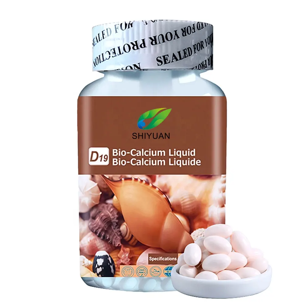 Factoyt Aanpasbare Vitamine D3 Minerale Calciumsupplementen Fabriek Directe Voedingssupplementen Softgel Capsules