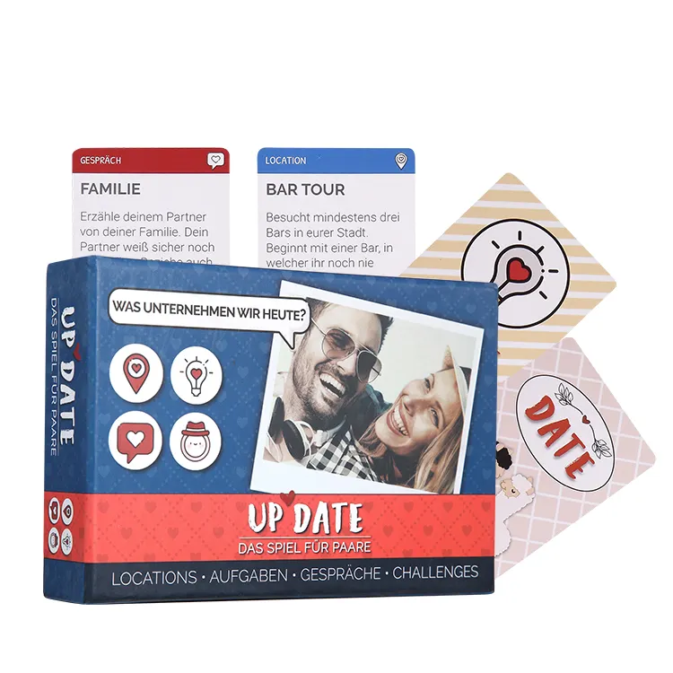 Custom Board Design Game Date Game Voor Koppels