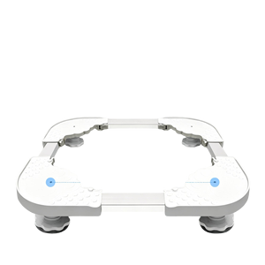 <span class=keywords><strong>Support</strong></span> de mini-réfrigérateur réglable, base mobile <span class=keywords><strong>à</strong></span> <span class=keywords><strong>roulettes</strong></span> <span class=keywords><strong>pour</strong></span> machine <span class=keywords><strong>à</strong></span> laver, sèche-linge, réfrigérateur, et montage de rayonnages de rangement - Product Image 1