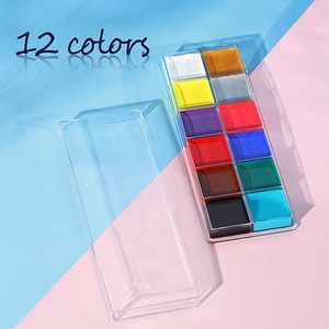 อายไลเนอร์เครื่องสำอางสำหรับเด็ก12สีทาตัวสำหรับปาร์ตี้ฮาโลวีน - Product Image 4