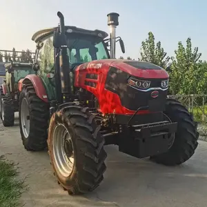 Tarım makineleri traktor 4x4 mini çiftlik 4wd kompakt traktör traktör greyder römork traktör çiftlik için