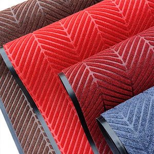 EIFFEL HOME Commercial <b>Doormat</b> Cross Border <b>Custom</b> Tire Pattern PVC Anti-Slip Lightweight Gray Red Wine Red Coffee Color HW Mat - Product Image 5