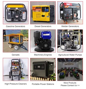 เครื่องกำเนิดไฟฟ้าแบบพกพาขนาดเล็กสำหรับใช้ในบ้าน 3kW 5kW 6.5kW 8kW 10kW รุ่นอุตสาหกรรมสำหรับใช้งานกลางแจ้ง <span class=keywords><strong>9500</strong></span> - Product Image 6