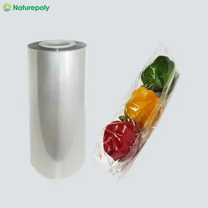 Wholesale Glossy High Transparency PLA Compostable Flexible Heat Shrinking Film Biodegradable Shrink Wrap for Daily Packaging