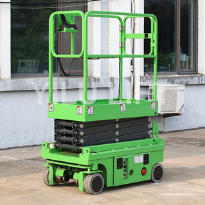 240kg 300kg Capacity Electric 3m 4.8m Stable Mini Hydraulic <strong>Engine</strong> Self Propelled Scissor <strong>Lift</strong> with CE - Product Image 4