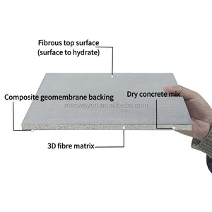 Thời tiết bằng chứng địa Kỹ Thuật Tổng kiểm soát xói mòn Composite bê tông thảm cỏ dại kháng địa Kỹ Thuật Tổng xi măng vải đã sẵn sàng cho tàu - Product Image 6