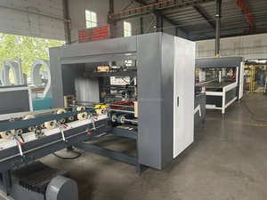 Máquina de embalaje <span class=keywords><strong>y</strong></span> encolado de cajas de papel automáticas JL, máquina de embalaje de encolado plegable de cajas de cartón corrugado - Product Image 5