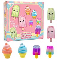 Coffret Cadeau de Jouets Anti-stress en Peluche Octopus Bestseller à Rebond Lent pour Soulager le Stress