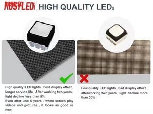 Display LED a Parete <span class=keywords><strong>Video</strong></span> per Interni con Modulo Magnetico OEM, Schermo a Colori Completo, LED Nation <span class=keywords><strong>Star</strong></span>, Passo Pixel P1.25, 2 Anni di Garanzia - Product Image 4