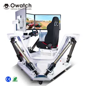 Owatch-simulador de conducción de coche VR 9D inmersiva, autoservicio, fácil, Centro de juego Arcade