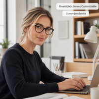 Montures de lunettes optiques œil de chat en acétate avec branches en métal, prêtes pour verres correcteurs, logo personnalisé, OEM, vente en gros 52 16 142