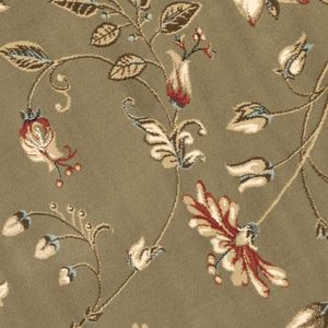 <span class=keywords><strong>Lyndhurst</strong></span> Collection Tapis Rond Vert Multi Floral Traditionnel Sans Déchirure Entretien Facile Haut Trafic Salon Chambre - Product Image 5