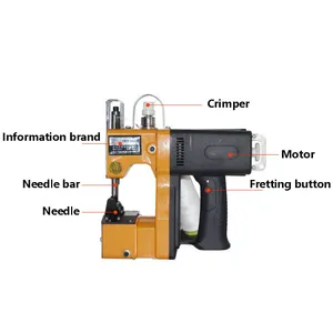 가방 재봉틀 50kg 가방 폐쇄 기계 제조 업체 재봉틀 짠 가방