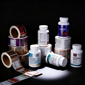 Etiquetas Adhesivas de Vinilo para Envasado de Alimentos y Suplementos para la Salud, Ecológicas e Impermeables, Personalizables en Pequeñas Cantidades - Product Image 1