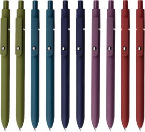 5pcs Quick Dry Ink <b>Gel</b> <b>Pens</b> Fine Point Retractable Roller Ball <b>Pens</b> Black Ink Smooth Writing <b>Pens</b> Stationery - Product Image 1