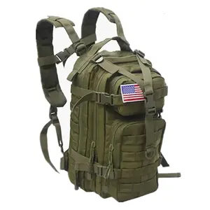 30L Tactical Training 3P Backpack Assault Bag Outdoor Sports Survival School Molle Rucksack